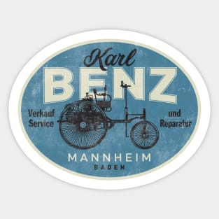 First Benz by Buck Tee Sticker